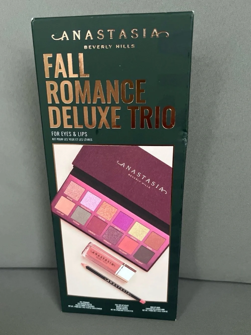 Anastasia Beverly Hills Fall Romance Deluxe Trio - Eyes & Lips Set